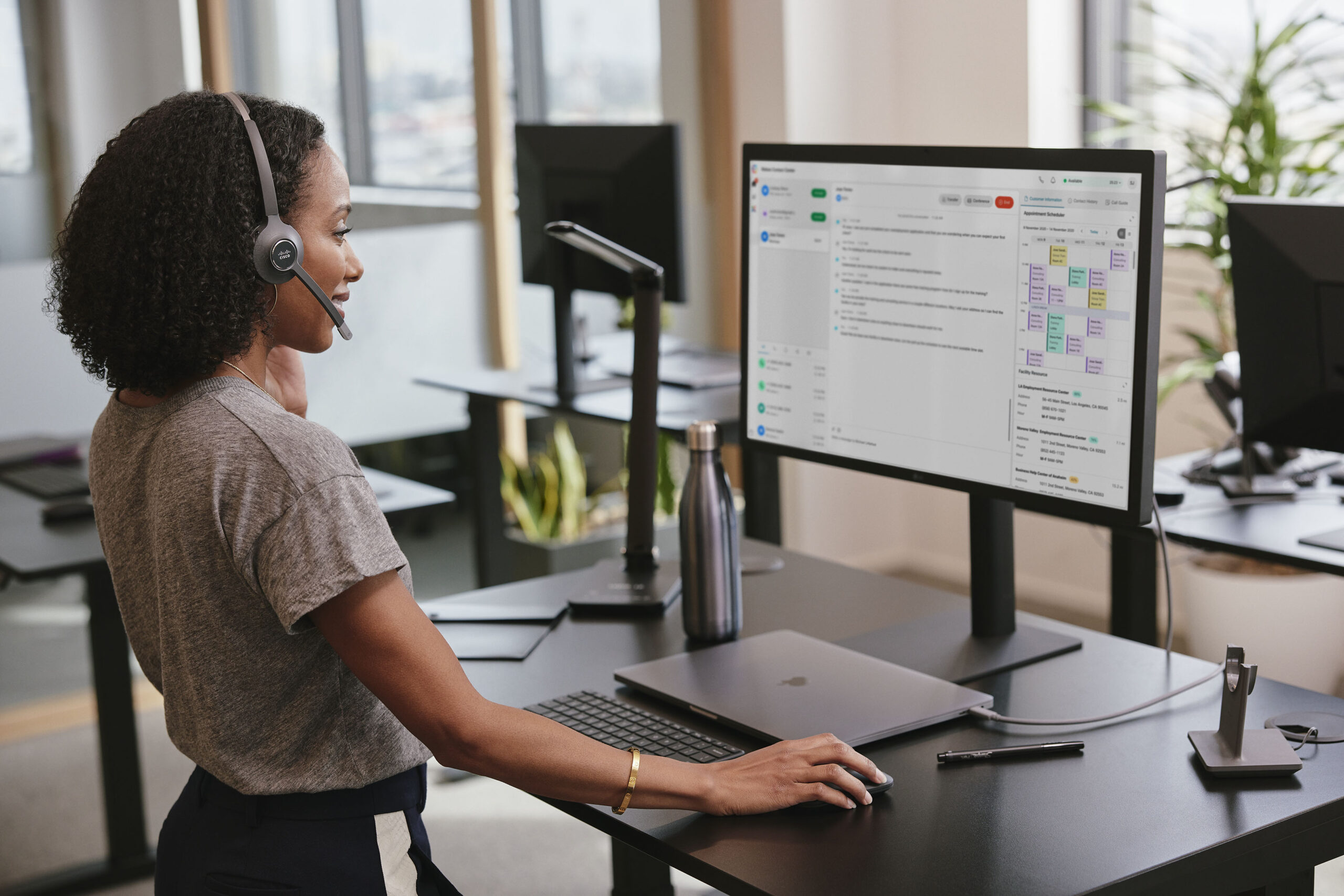 Softphone pour un travail efficace