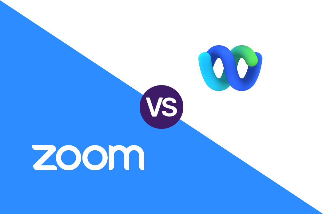 Logos Visioconférence Zoom versus Cisco Webex